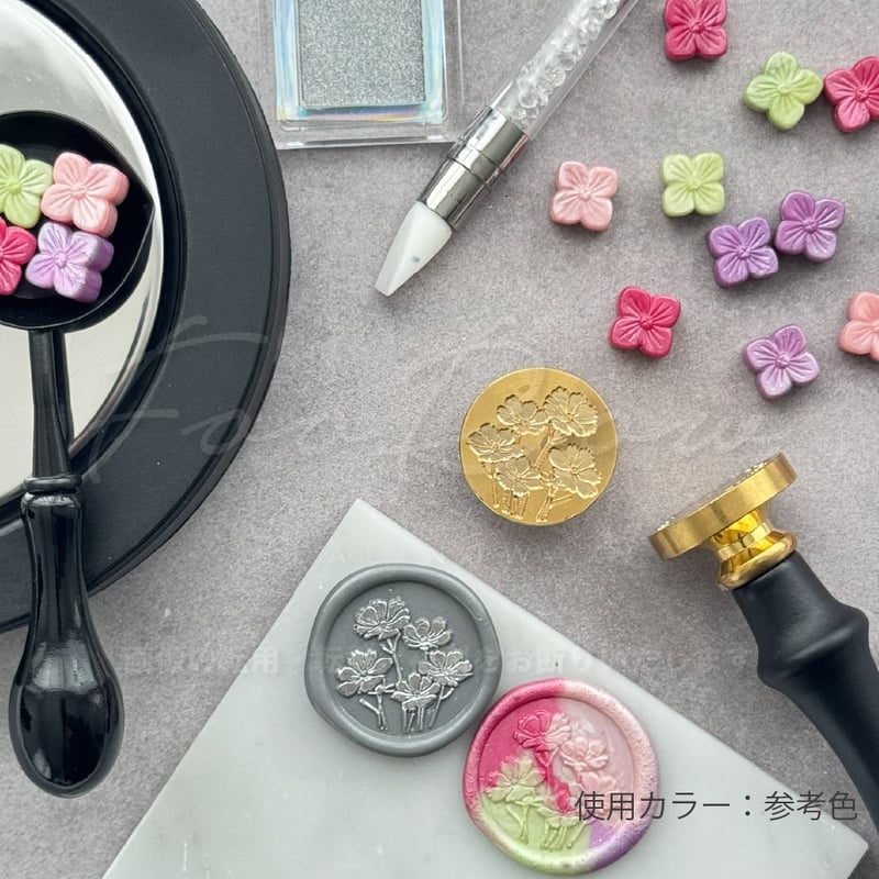 STAMP】526：COSMOS【スタンプヘッド】 | シーリングワックス専門店 FooRow