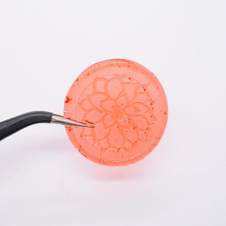 【PILL】423:CRYSTAL WAX GARNET【単色35g：約100粒】