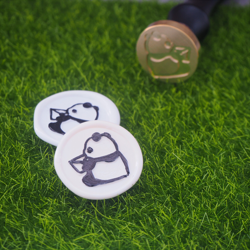 STAMP】580：LETTER PANDA【スタンプヘッド】 | シーリングワックス