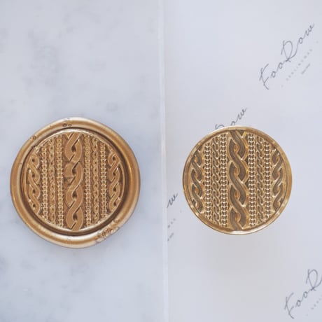 【STAMP】567：KNIT PATTERN【スタンプヘッド】