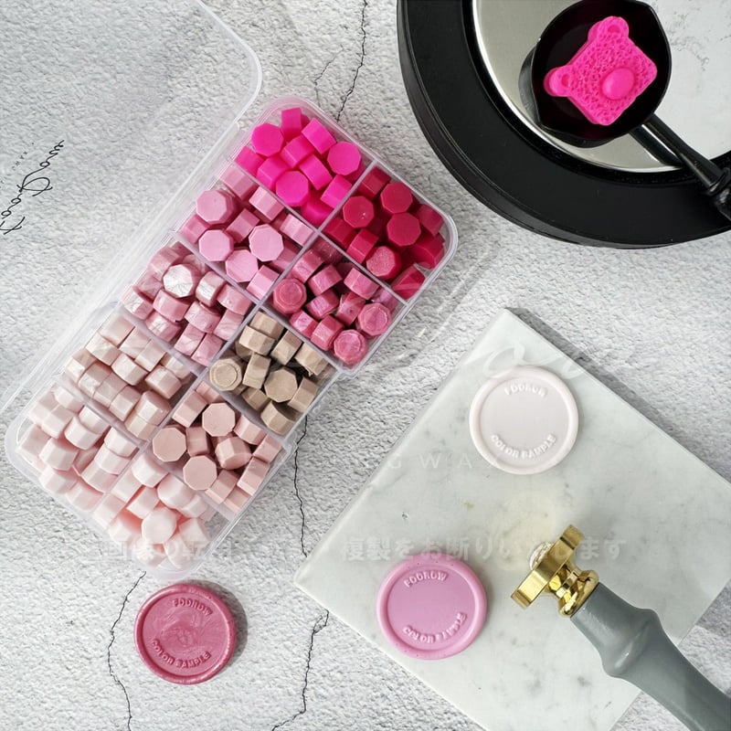 MY COLOR PALLET】610：PINK【10色セット】 | シーリングワックス専門