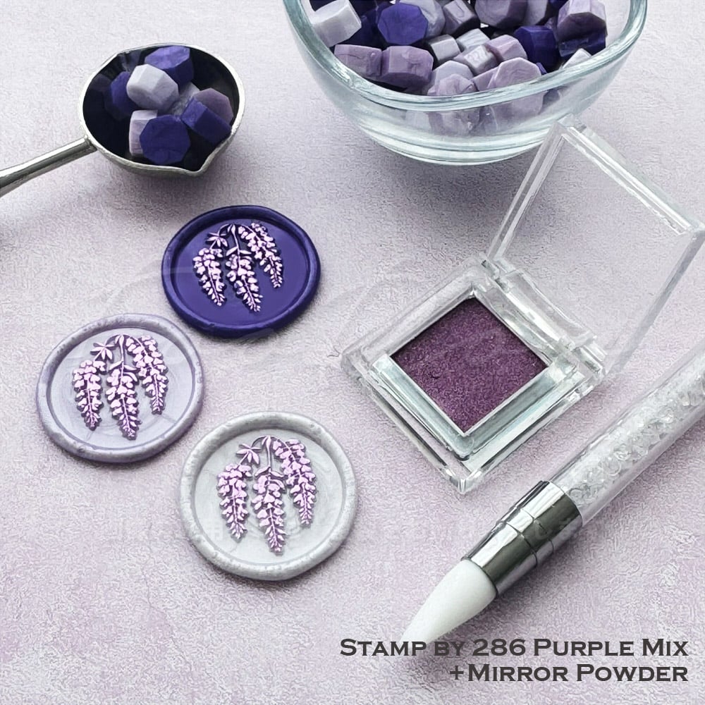 sayuwaさま専用です。 STAMP】597：WISTERIA【スタンプヘッド】 | シーリングワックス専門店