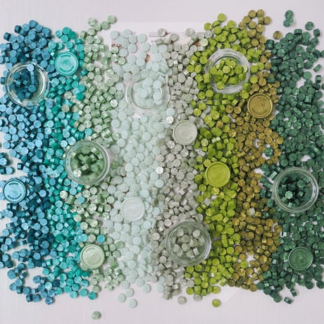 【PILL】229：SILVER GREEN【グリーン系】【単色35g：約100粒】【メタリック/パール】