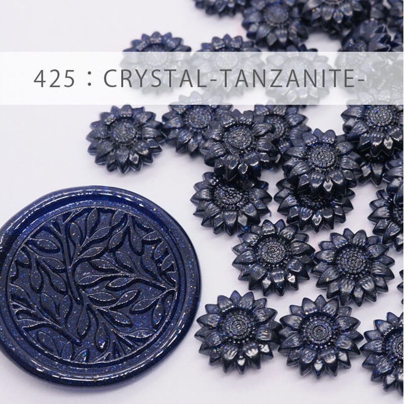 PILL】435:CRYSTAL MIX OCEAN【3色35g】 | シーリングワックス専