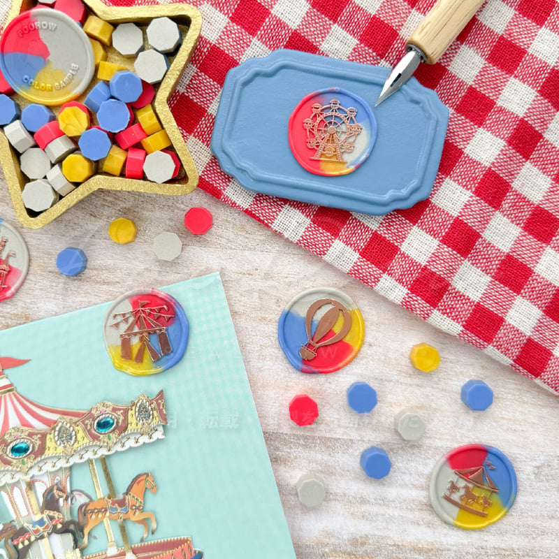 STAMP】AMUSEMENT PARK series【スタンプヘッド】 | シーリングワッ