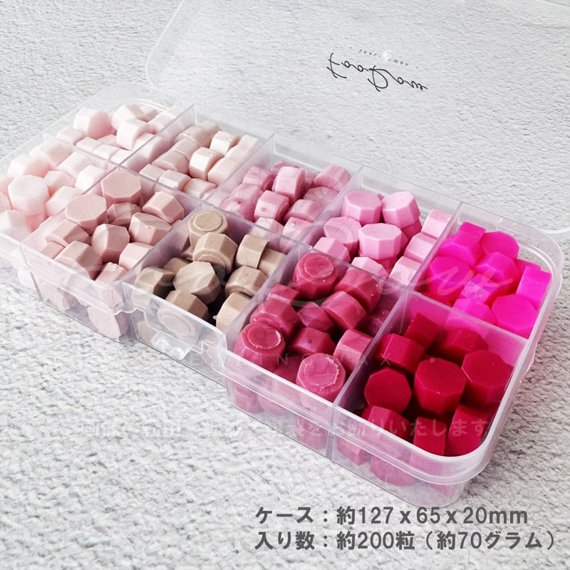 CB-6 カラーリング剤 10本セット MY COLOR PALLET】610：PINK【10色セット】 | シーリングワックス専門