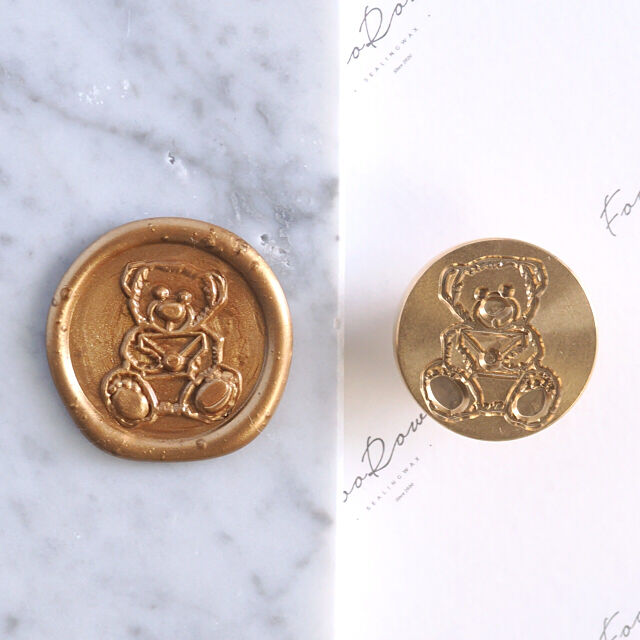 STAMP】557:LETTER BEAR【スタンプヘッド】 | シーリング STAMP】557:LETTER BEAR【スタンプヘッド】 | シーリング
