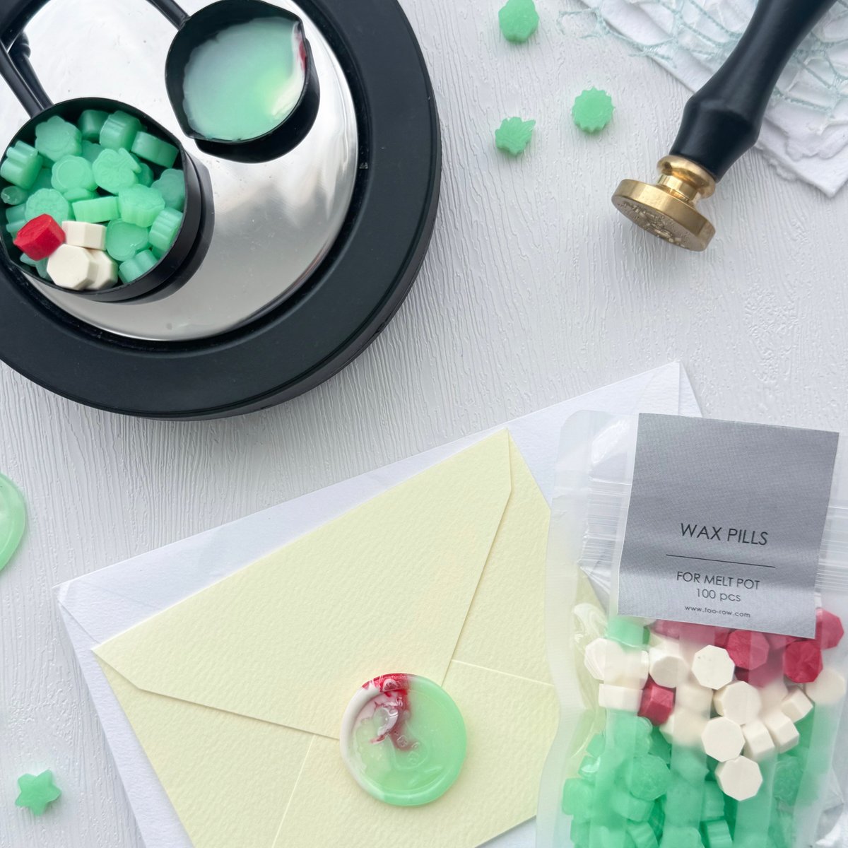 STAMP】576：CREAM SODA【スタンプヘッド】 | シーリングワックス専門