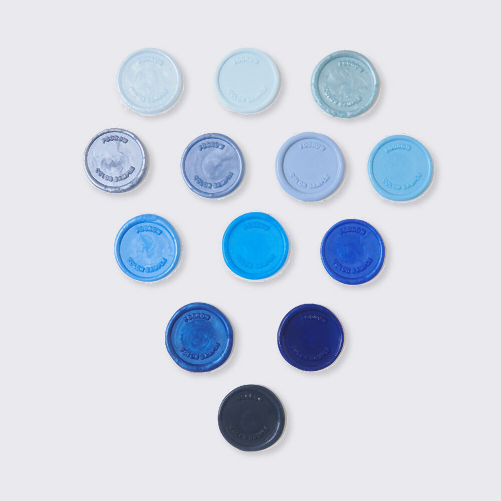 フランス製 wash color by ENERGY sulky セット PILL】414： SKY BLUE【ブルー系】【単色35g：約100粒】【パール