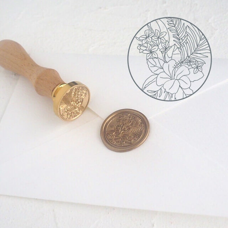STAMP】TROPICAL【398】【スタンプヘッド】 | シーリング