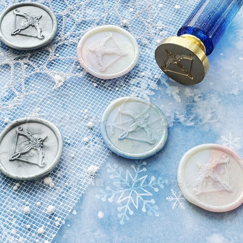 リングスタンド 9個セット 新品　未開封 シーリングスタンプ／封蝋印】075：Amulet《アミュレット