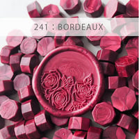 【PILL】241★：BORDEAUX【レッド系】【単色35g：約100粒】【パール/メタリック】