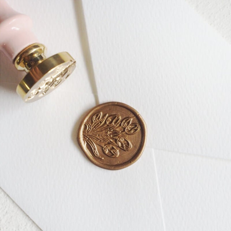 専用ページ　TULIP様 STAMP】BLOOMING TULIP【335】【メール便発送】 | シーリング