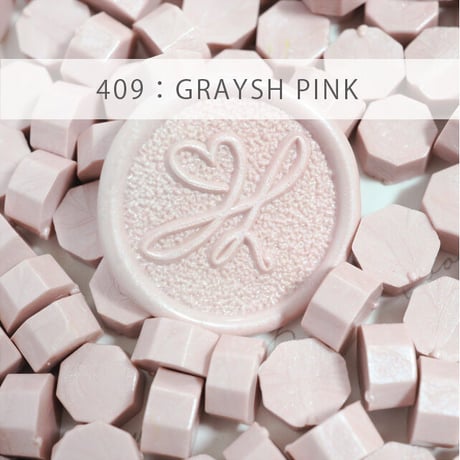 【PILL】409： GRAYSH PINK【ピンク系】【単色35g：約100粒】