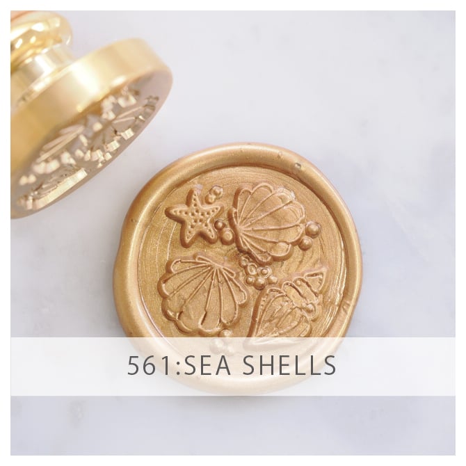 STAMP】561：SEA SHELLS【スタンプヘッド】 | シーリング