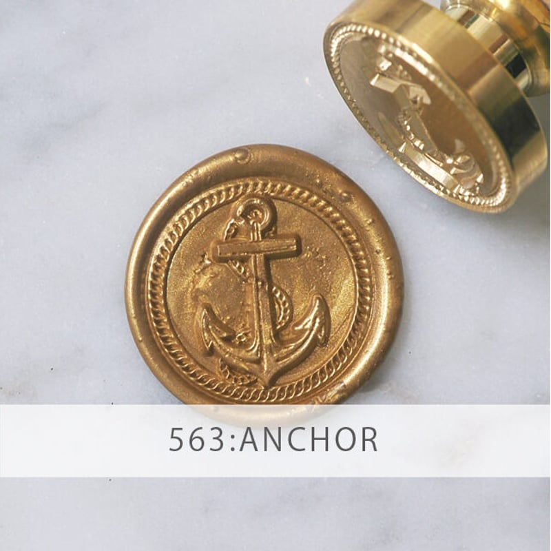 STAMP】563：ANCHOR【スタンプヘッド】 | シーリングワックス専門店 FooRow
