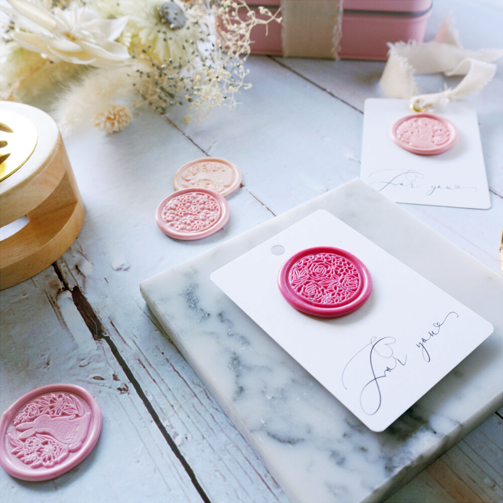 STAMP】532：ROSE 03【スタンプヘッド】 | シーリングワックス専門店