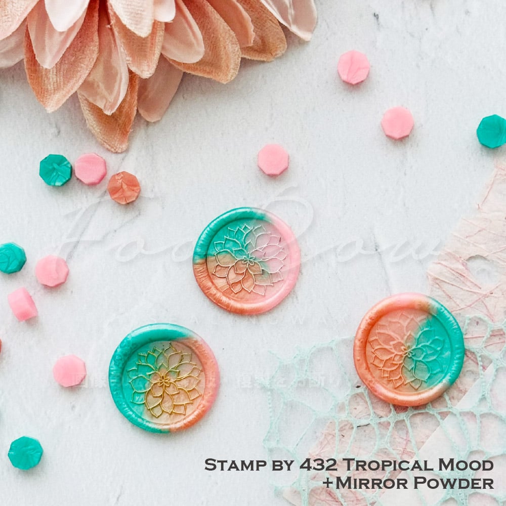 ダリアページ STAMP】Dahlia【309】【メール便発送】 | シーリングワックス専門店 FooRow