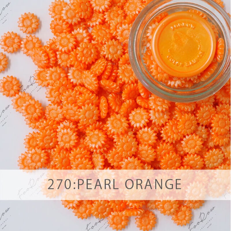 PILL】270:PEARL ORANGE【イエロー/オレンジ系】【単色35g:約 PILL】270:PEARL ORANGE【イエロー/オレンジ系】【単色35g:約
