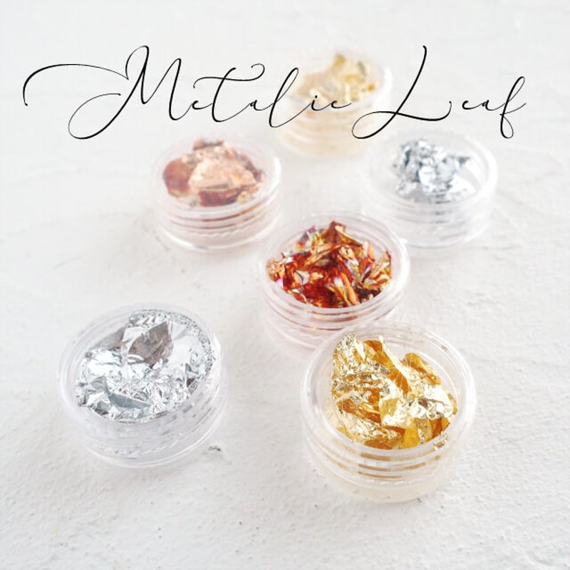 在庫限り】METALIC LEAF【金箔】 【6Pセット】 | シーリングワックス
