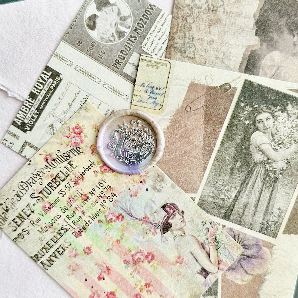 STAMP】715：SCANDI SWAN【スタンプヘッド】 | シーリングワックス専門