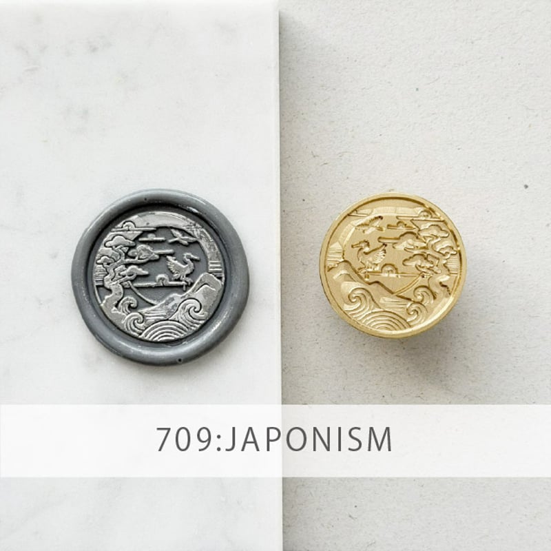 STAMP】709：JAPONISM【スタンプヘッド】 | シーリングワックス専門店