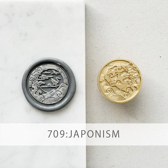 STAMP】709：JAPONISM【スタンプヘッド】 | シーリングワックス専門店