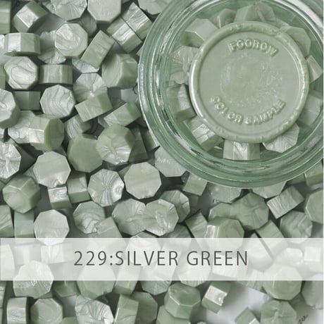 【PILL】229：SILVER GREEN【グリーン系】【単色35g：約100粒】【メタリック/パール】
