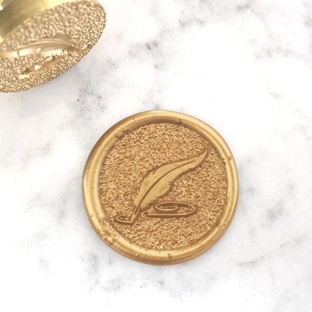 STAMP】INK WELL PEN【502】【スタンプヘッド】 | シーリングワックス  