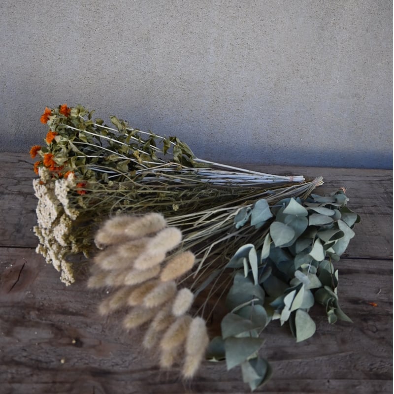 ふわふわkota32　ユーカリ　ラグラス　ドライフラワー　花材　セット dryblmixa501.jpg