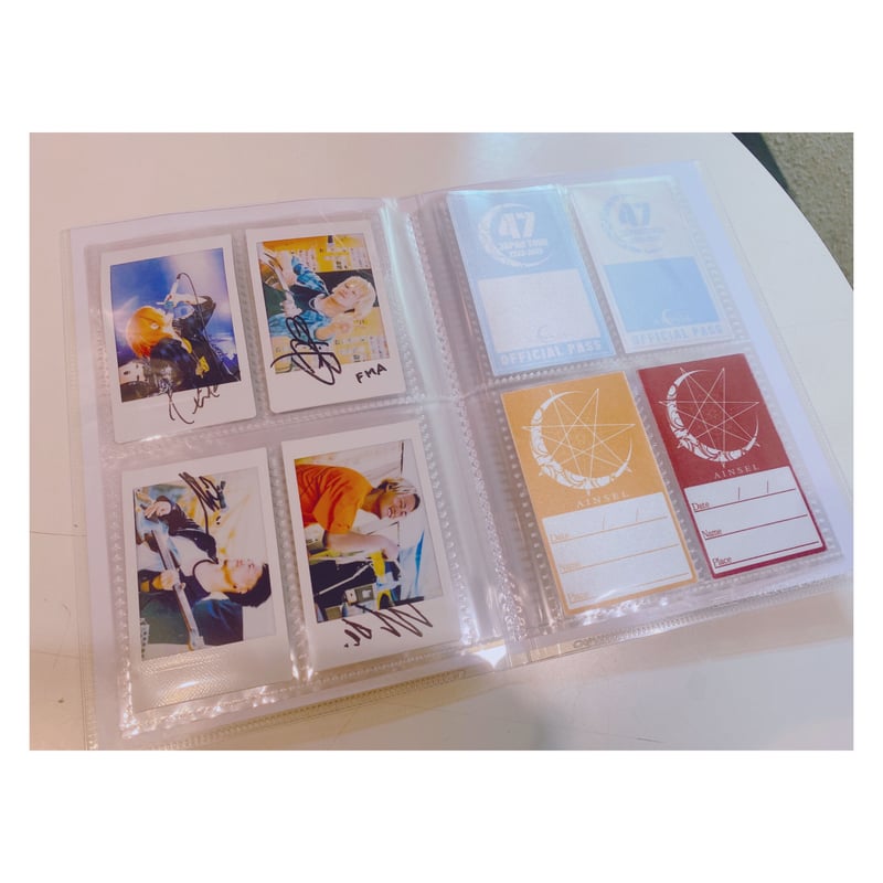 チェキ&パスステッカーファイル | AINSEL ONLINE SHOP