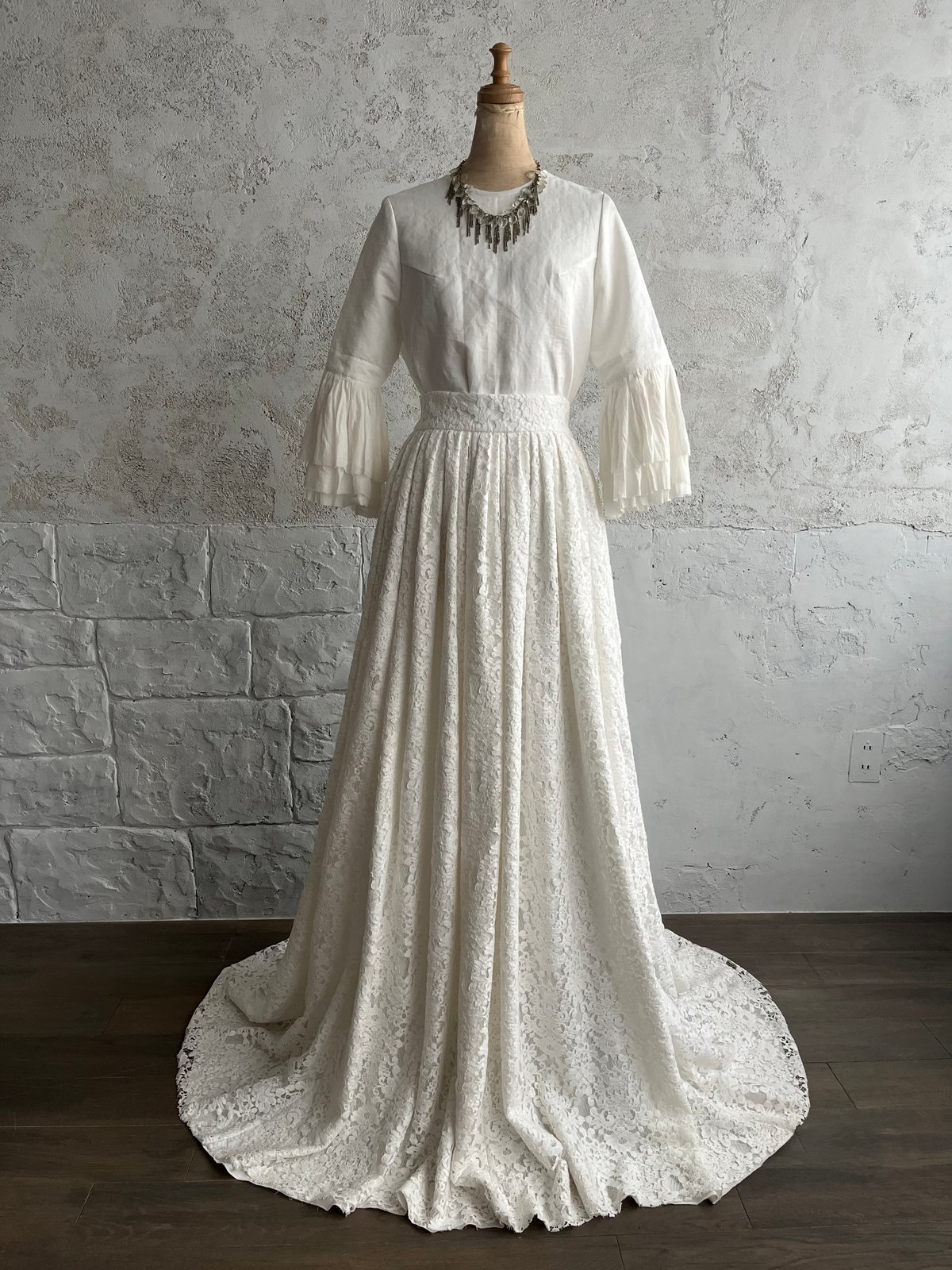 大幅お値下げ【美品•クリーニング済】WEDDING DRESS 美しきニュアンスカラードレス