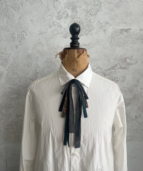 CAVANE WEDDINGキャヴァネ ウェディング/ Tuxedo vintage ribbon-tie (short) / we-Mac 007A