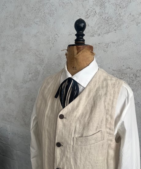 CAVANE WEDDINGキャヴァネ ウェディング/ Tuxedo vintage ribbon-tie (long) / we-Mac 007E