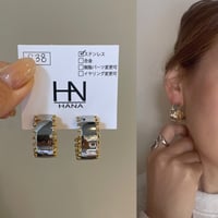 S-38 ステンレス製 つぶつぶフープピアス