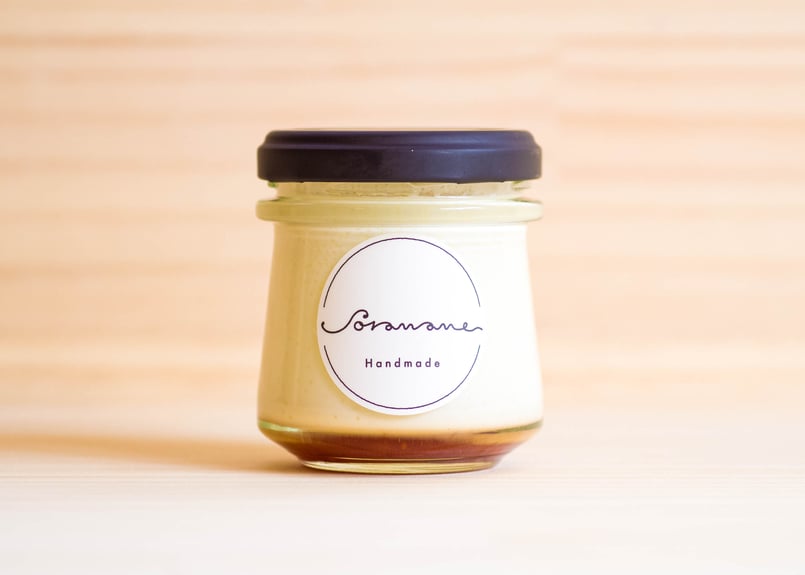 プリン | 4個セット | soramame | ウェブショップ | 青ぶどうバター