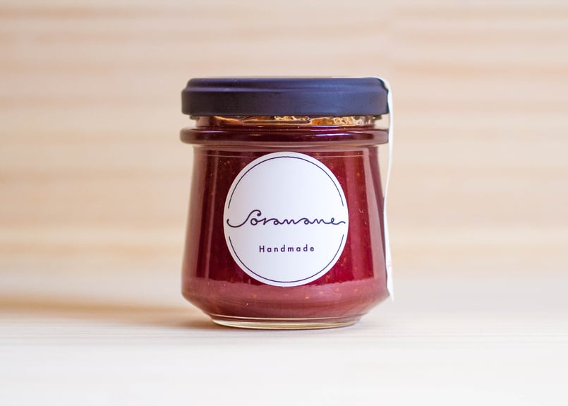 干しいちごジャム | 2個セット | soramame | ウェブショップ | 青