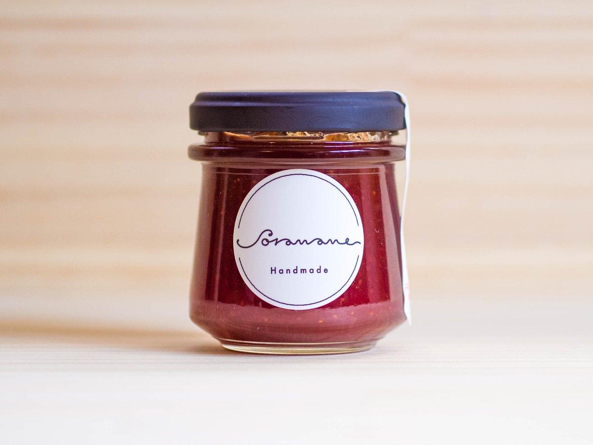 干しいちごジャム | 2個セット | soramame | ウェブショップ | 青