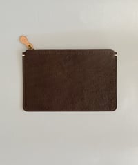 TEHA'AMANA/Square pouch/S/ブラウン