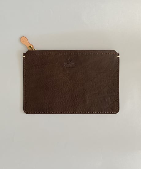 TEHA'AMANA/Square pouch/S/ブラウン