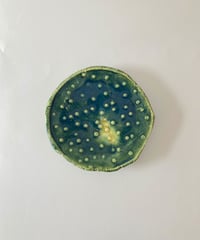 大川和宏/織部台小皿/B