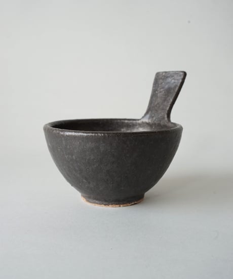 Waka studio/手付き小鉢/ブラック