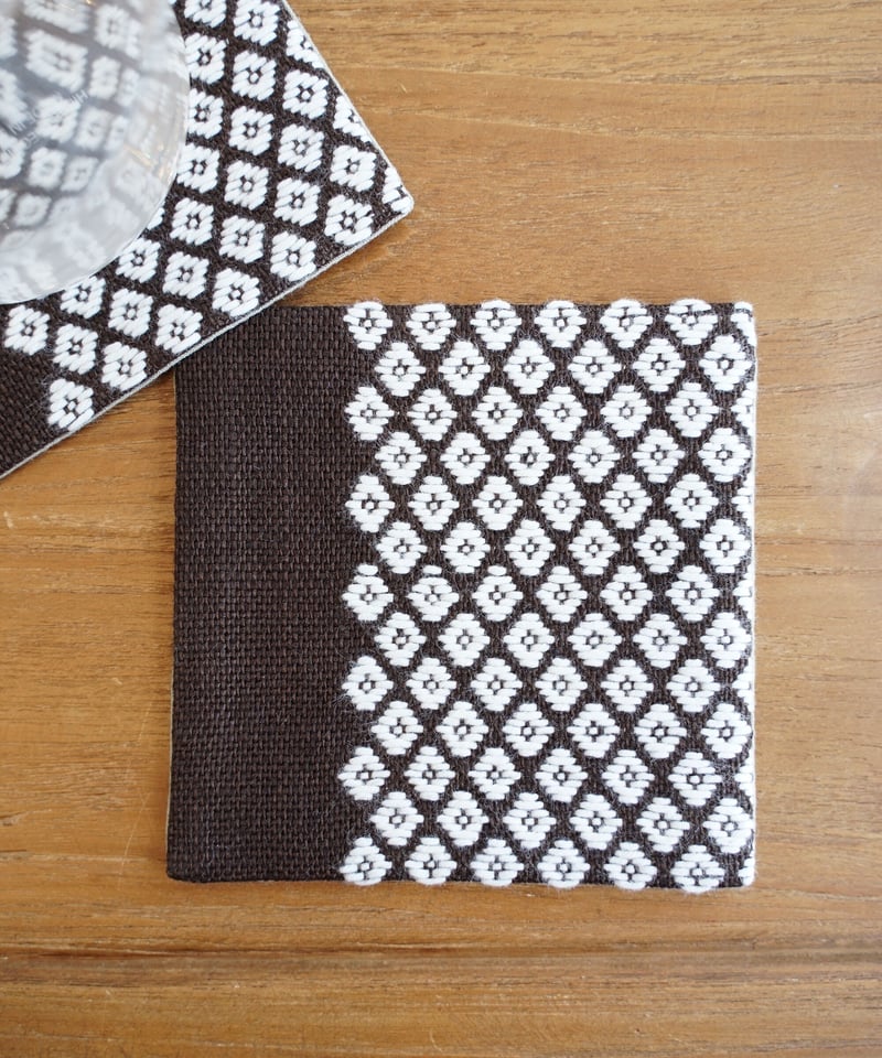 【気質アップ】 こぎん刺し/コースター/C FB-TERRACE | 調理器具・料理道具