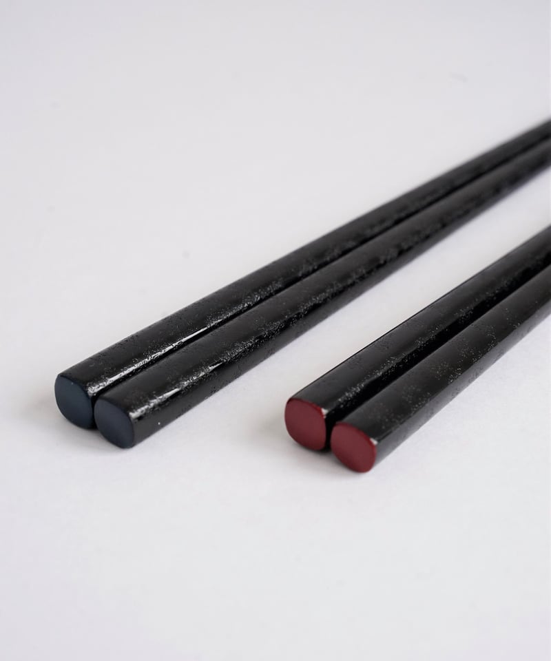 津軽塗/箸/黒×青 | FB-TERRACE