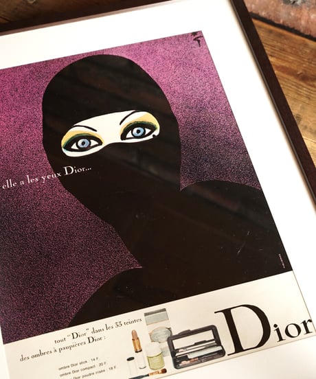 ヴィンテージポスター/Dior①