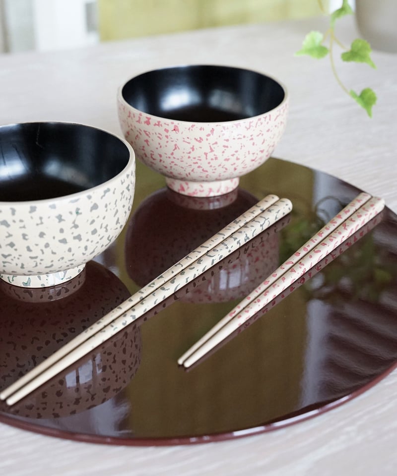 津軽塗/箸/ベージュ×グリーン | FB-TERRACE 津軽塗/箸/ベージュ×グリーン | FB-TERRACE