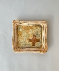 CRAFT BORO×BORO/角皿(小)クロス/Ｅ