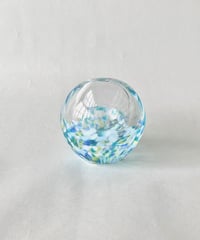 津軽びいどろ/一輪挿し/紫陽花
