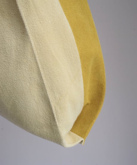 TEHA'AMANA/Pig suede shopping bag/カナリア