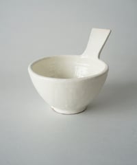 Waka studio/手付き小鉢/ホワイト